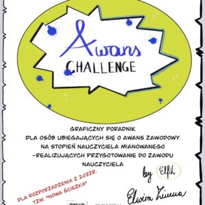 Poradnik Awans Challenge-mianowanie wg rozporządzenia z 2022 r. (przygotowanie do zawodu nauczyciela)